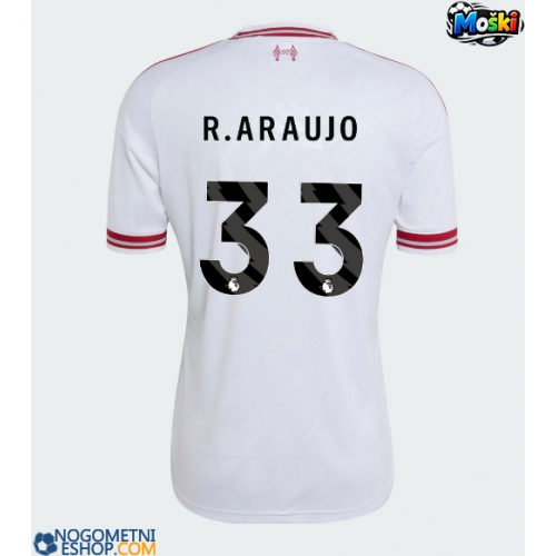 Moški Nogometni dresi Liverpool Ronald Araujo #33 Gostujoči 2026-27 Kratek Rokav
